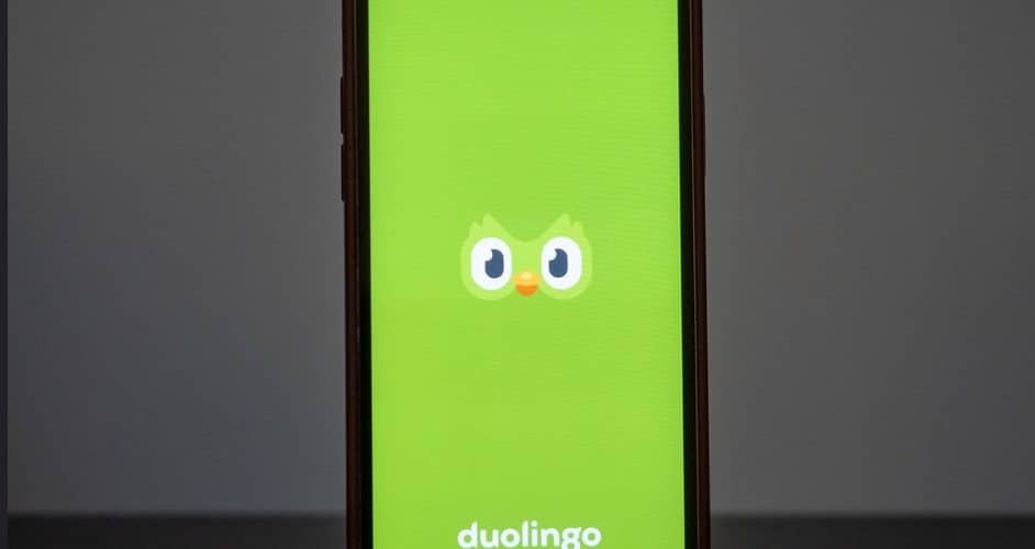 application duolingo sur iphone