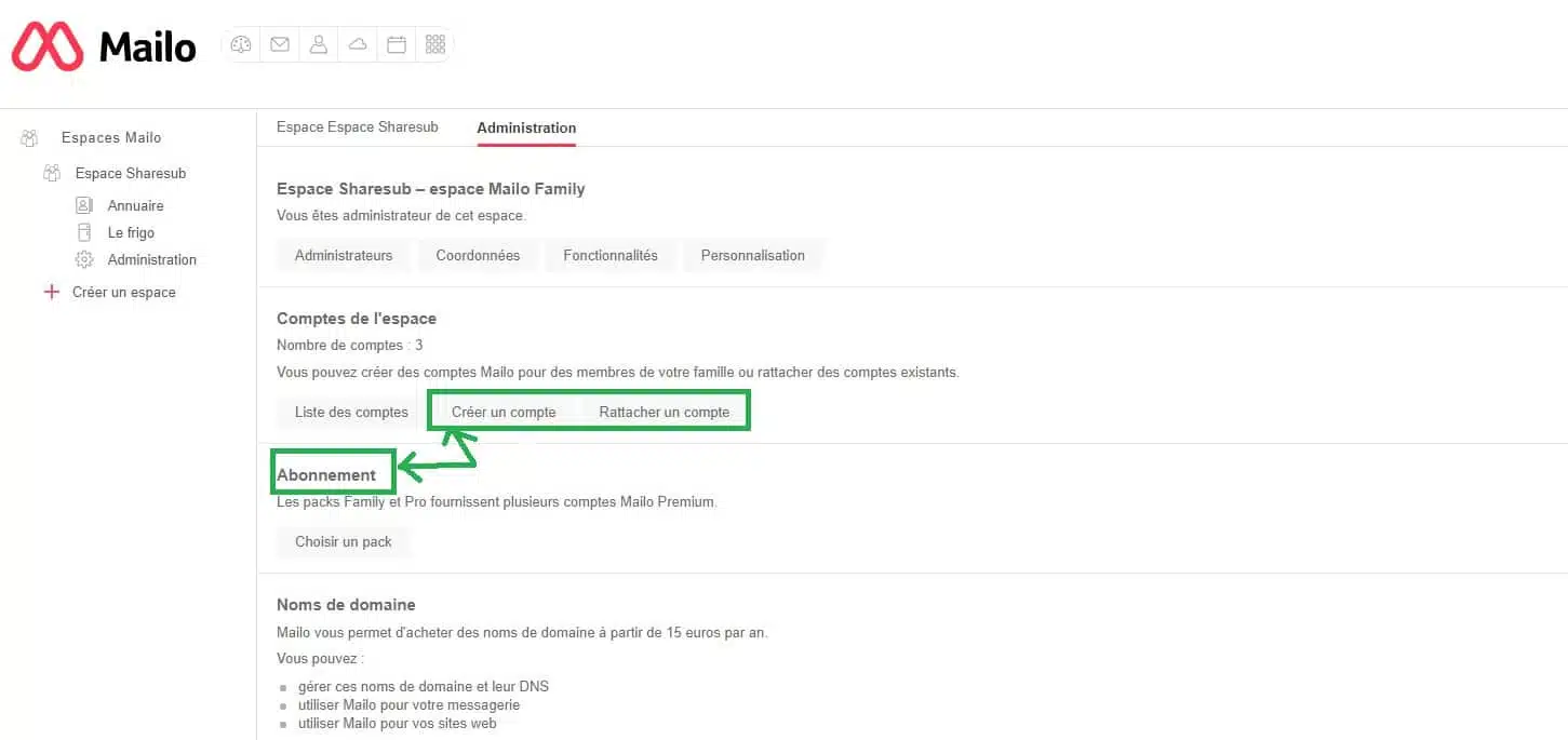 create your mailo account