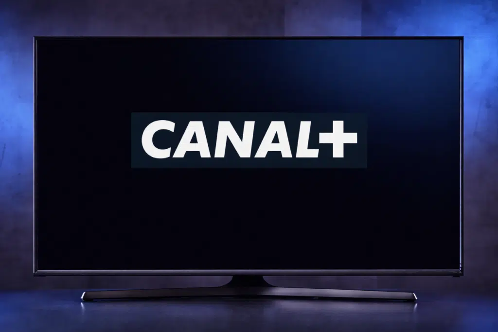 Canal + sur la télé