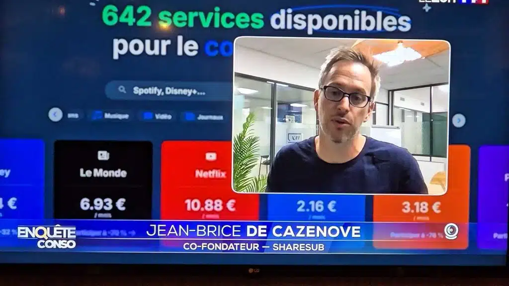 Interview de Jean-Brice de Cazenove au journal de 20h de TF1 le 23 aout 2025