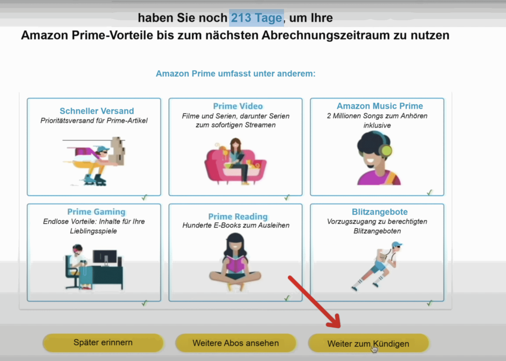 Infografik zu den Vorteilen von Amazon Prime: Lieferung, Streaming, Musik und mehr