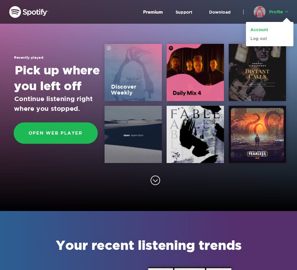 aktieabonnement spotify metodik
